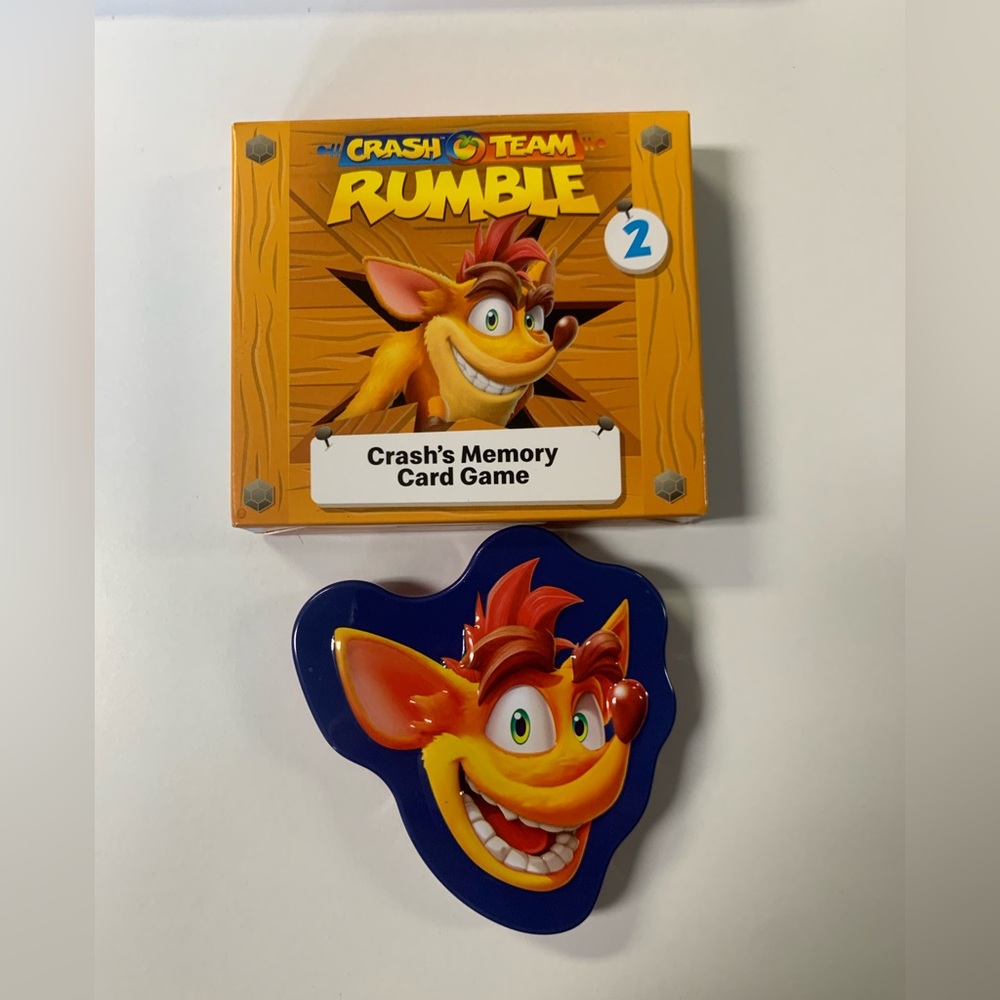 McDonalds 2023 Happy Meal Toy-New- “Crash’s Memory Card Game”